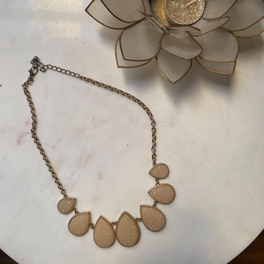 Forever 21 Pink Sparkle Chunky Necklace